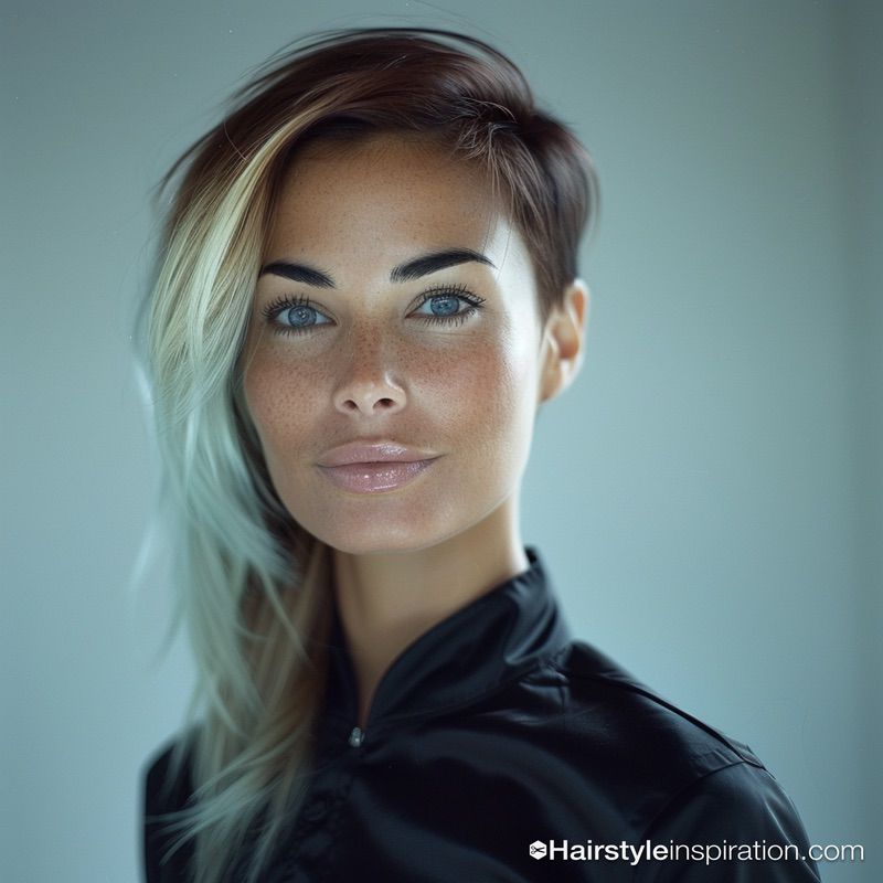Inspiring medium colorful hairstyles for your next haircut.
