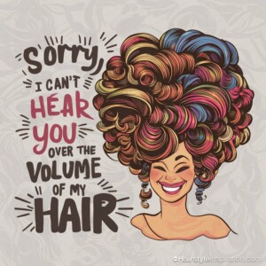 volume of my hair