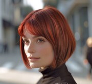 A sweetheart's style the short red look
