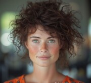 Casually chic hairdo