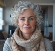 Gray hair unaffected by rust
