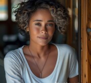 The ultimate short black hairstyle in perfection
