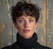 Unmatched perfection in the ultimate short black hairstyle