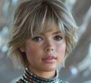 Everyday amazing hairstyle for a practical blonde