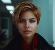 Irresistible short hair look for a brunette