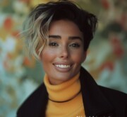 Popular cool stylish black short haircut