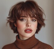 Short hair options for brunettes