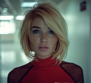 Short hair the golden look that's marvelous