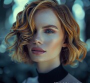 A captivating short cut defines unique elegance