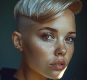 Love and beauty in a blonde look