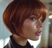 The red passion look highlights individuality