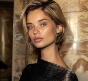 Blonde hairdo for classy trendy women