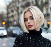 Blonde refined feminine hairstyle Blonde refined feminine hairstyle