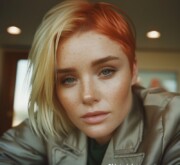 Daring and captivating short hairstyle