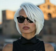 Heavenly gray short captivating haircuta