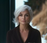 Heavenly gray short soft haircut