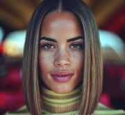 Short and colorful for unique trendy woman
