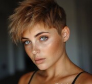 Short brown a sophisticated choice