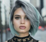 The angelic colorful short look