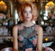 The breathtaking colorful short look