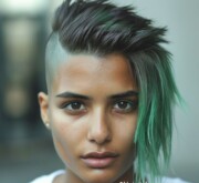 The total colorful short look