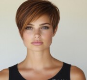 The unique red short look