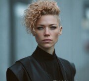 A fresh popular short blonde for woman with natural shine