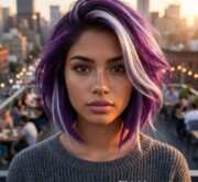 A fresh short colorful vibe