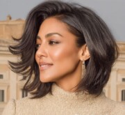 A polished, chic medium stylish brown with smooth edges