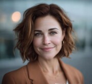 A sharp and sleek short brown style for a contemporary look A sharp and sleek short brown style for a contemporary look