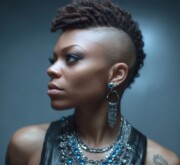 A short brown cut for a sharp, defined shape