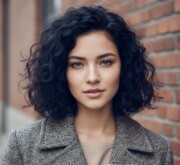 Beautiful and inspiring medium length black hair Beautiful and inspiring medium length black hair