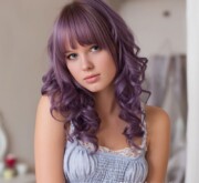 Colorful long tresses glowing with vibrance Colorful long tresses glowing with vibrance