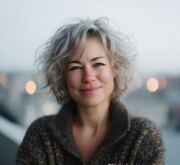 Cool short gray style with bold texture