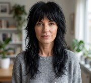 Dramatic long black hairstyle inspiration for a bold statement Dramatic long black hairstyle inspiration for a bold statement