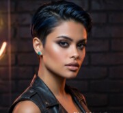 Elegant short black hairstyle inspiration for any occasion