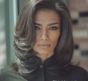 Fresh long black haircut idea for modern styling