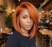 Full of spirit colorful medium length hair Full of spirit colorful medium length hair