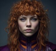 Glowing with deep brilliance colorful medium length coif Glowing with deep brilliance colorful medium length coif