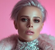 Inspiring short colorful coiffure full of creative brilliance Inspiring short colorful coiffure full of creative brilliance