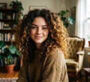 Long brown hip hairstyle with subtle waves and soft volume Long brown hip hairstyle with subtle waves and soft volume