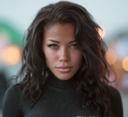 Long brown lovely look with natural flow and shine Long brown lovely look with natural flow and shine