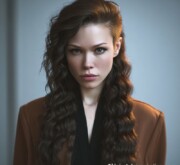 Long brown lovely look with natural shine and flow Long brown lovely look with natural shine and flow