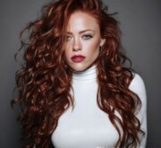 Long red hair an offering to the fire of life Long red hair an offering to the fire of life