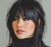 Medium length black hair that feels fresh and inspiring Medium length black hair that feels fresh and inspiring