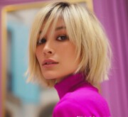 Short blonde amazing haircut for a polished appearance
