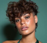 Short brown cut for a polished, effortless look Short brown cut for a polished, effortless look
