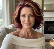 Short colored hair reflecting inner spirit