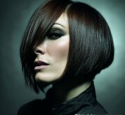 Sophisticated brown short coiffure for everyday elegance