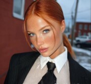 Stunning long red hairstyle glowing with warmtha Stunning long red hairstyle glowing with warmtha